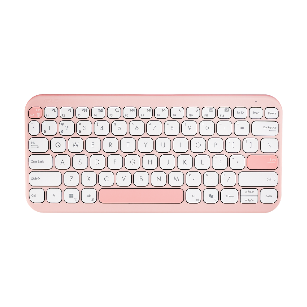 ASUS Marshmallow Keyboard KW100 (Rose Clay)